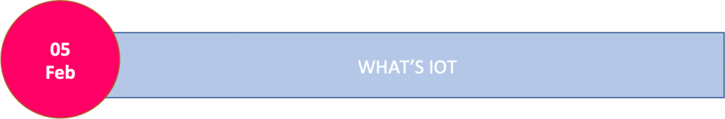 5feb iot what's